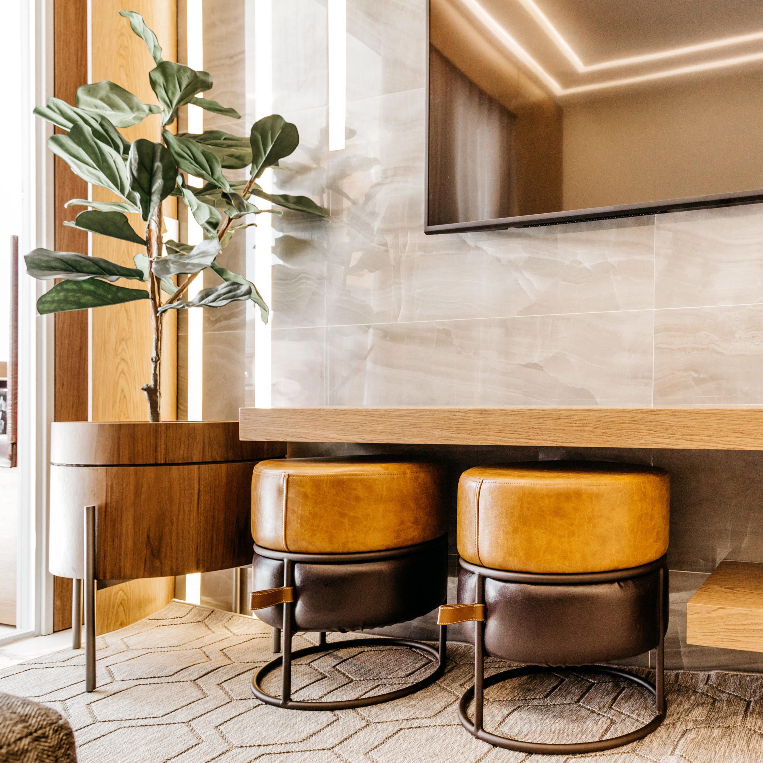Living room with modern and beautiful decoration Elevate Your Environment